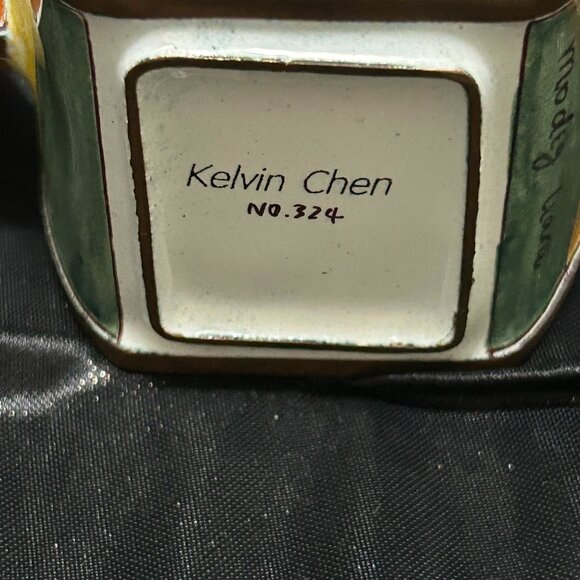 Kelvin Chen Enamel Miniature Teapot - Picture 3 of 6